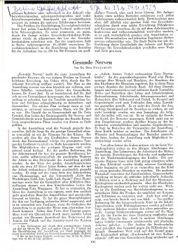 Berliner Wohlfahrtsblatt 5.Jg. Nr.23 b. 24.11.1929