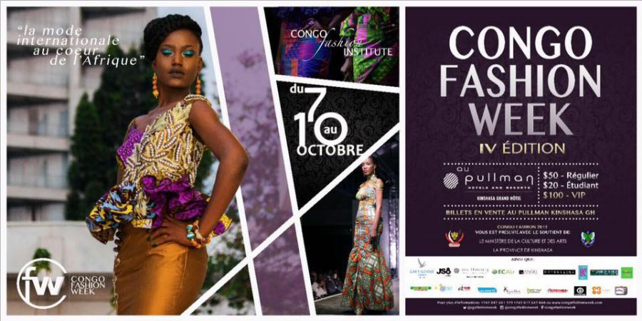 «Congo Fashion Week» du 07 -10 oct 15 Kinshasa lecongolais.cd